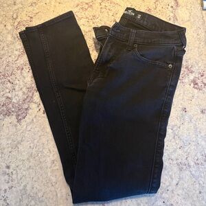 Hollister Women's Dark Blue Skinny Jeans